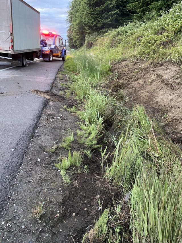 Truck vs. Ditch Spill Recovery