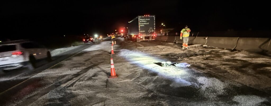 Diesel spill cleanup in Snoqualmie