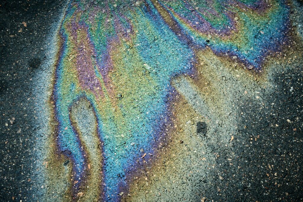 Gasoline Fuel Spill Cleanup