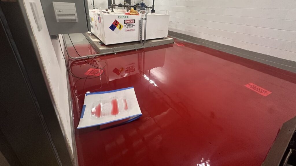 Diesel Fuel Spill Cleanup