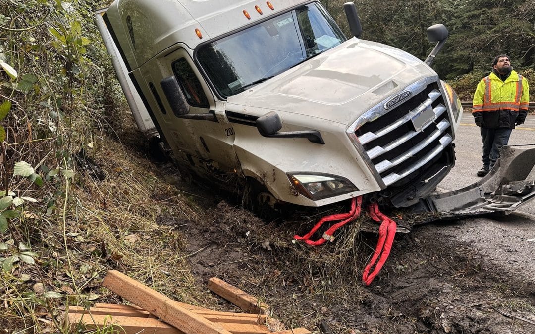 Diesel Spill Cleanup on Highway 18, Tiger Mountain