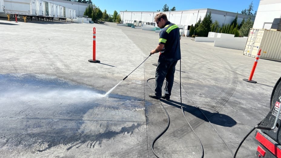 small spill cleanup in Washington State Cleaning up a small fuel spill