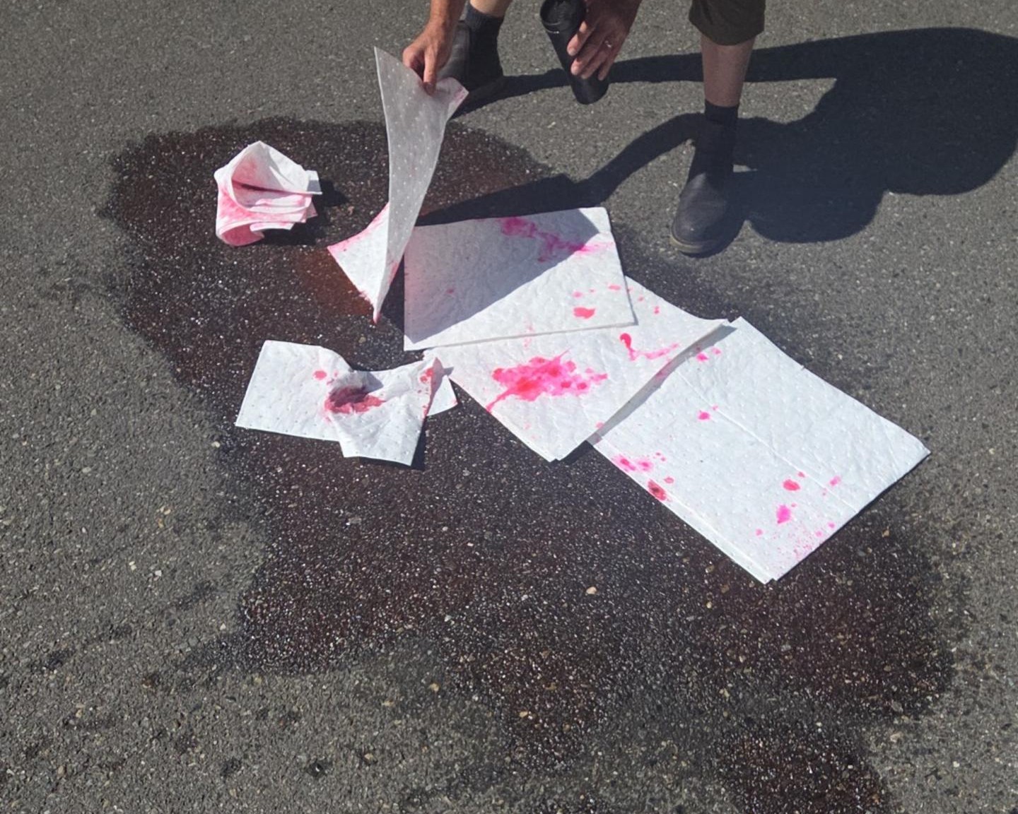 coolant spill cleanup in Lacey, WA
