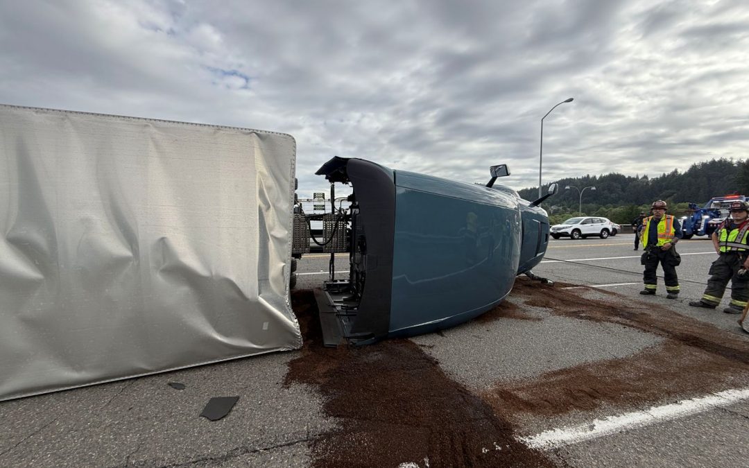 Diesel Spill Response After a Semi-Truck Rollover in Auburn, Washington