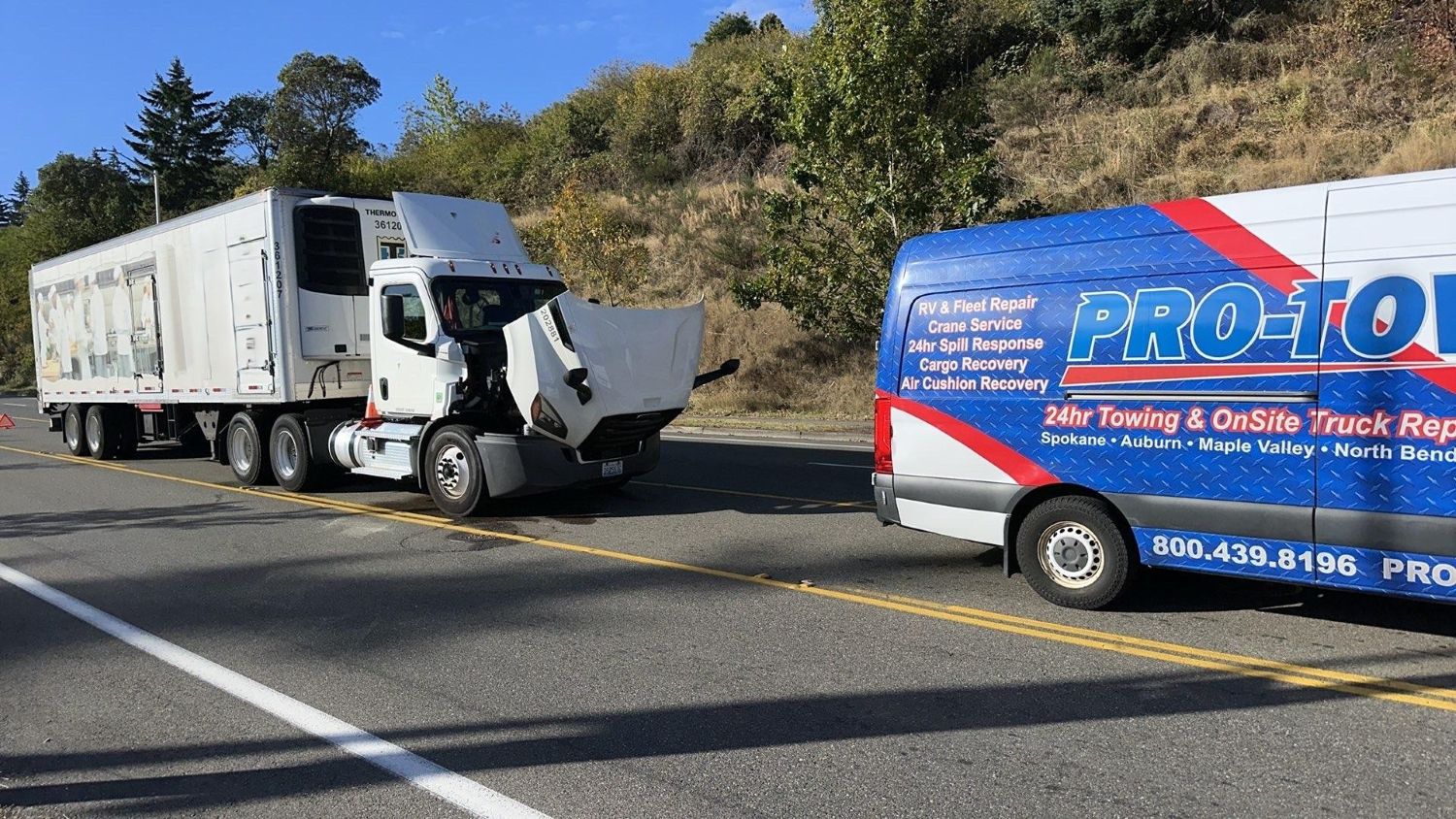 Blown Radiator Leads to Three-in-One Fleet Service